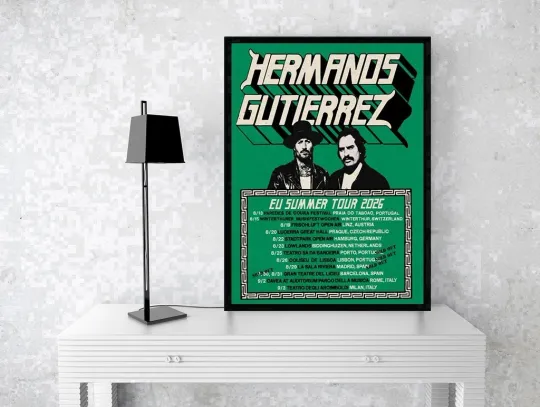 Discover Hermanos Gutiérrez EU Tour Summer 26 Poster