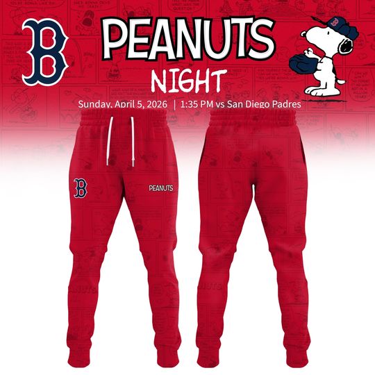 Boston Red Sox Peanuts Night Joggers