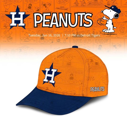Houston Astros Peanuts Night Baseball Cap
