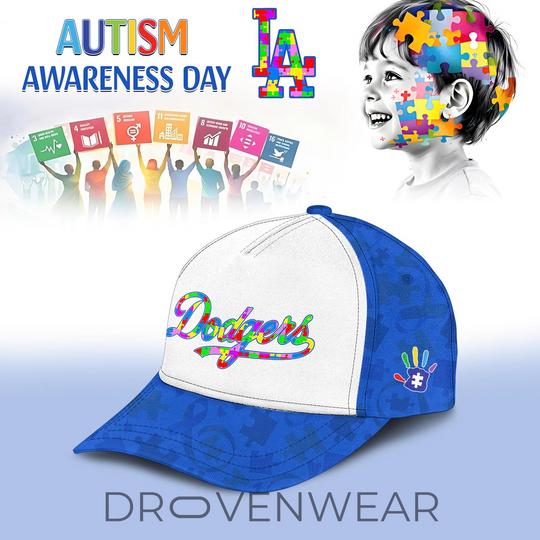 Los Angeles Dodgers Autism Awareness 2026 Special Edition Hat
