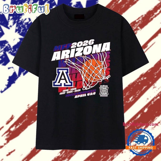 Discover Arizonna Wildcats 2026 Men’s Basketball Final Four Bound MFF T Shirt