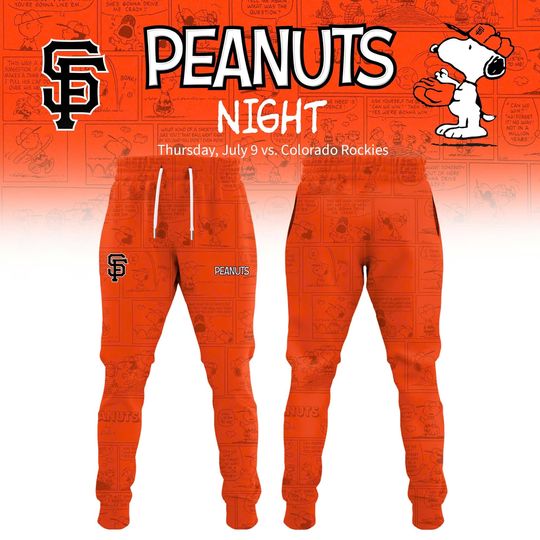 San Francisco Giants Peanuts Night Joggers