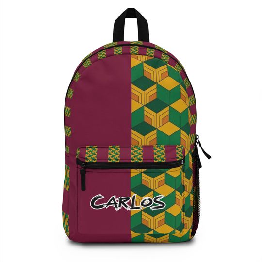 Discover Custom Water Pattern Kimono Backpack | Blue Style School Bag for Kids, Teens, Cosplay Fans | Unique Gift for Anime Lovers | japan bag