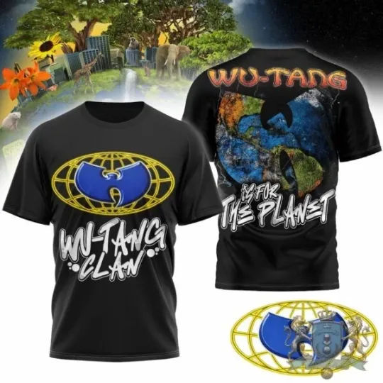 Discover Wu-Tang Clan Is For The Planet Special T-Shirt 3D Unisex All Size