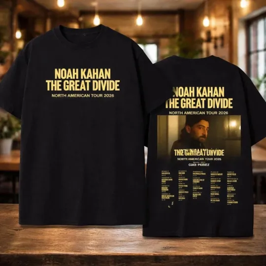 Discover Vintage Divide Tour 2026 Trendy Noah Graphic Custom Two Sides Unisex T-Shirt