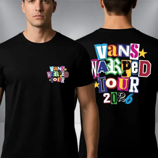 Discover Vans Warped Tour 2026 Ransom Unisex T Shirt
