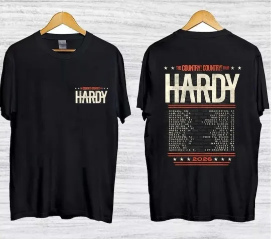 Discover SALE!!! Hardyy 2026 Shirt, Hardyy World Tour Sweatshirt, Tour Shirt, Retro Shirt
