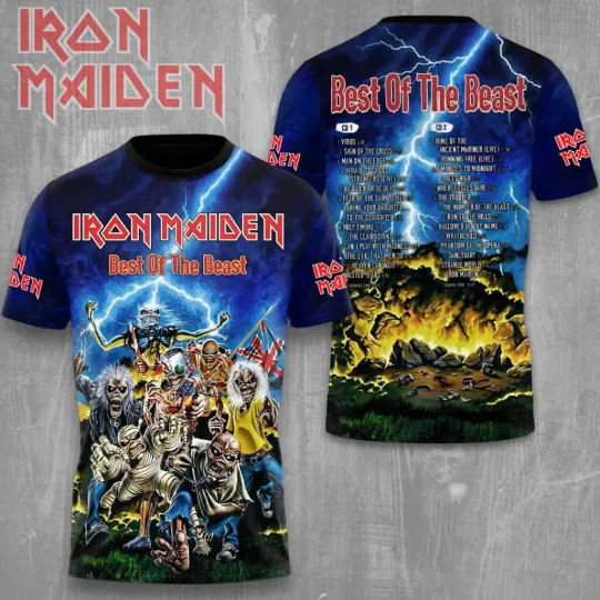 Discover Maiden 3D Apparel Tshirt
