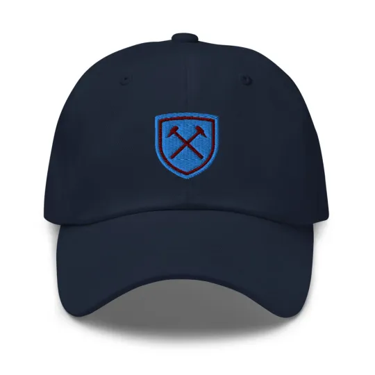 Discover West Ham FC Embroidered Baseball Cap - Soccer Dad Hat