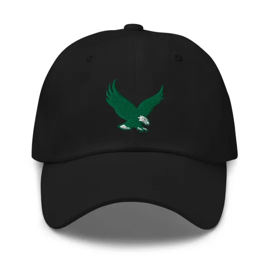 Discover Philadelphia Eagles Embroidered Baseball Cap with Vintage Minimalist Design