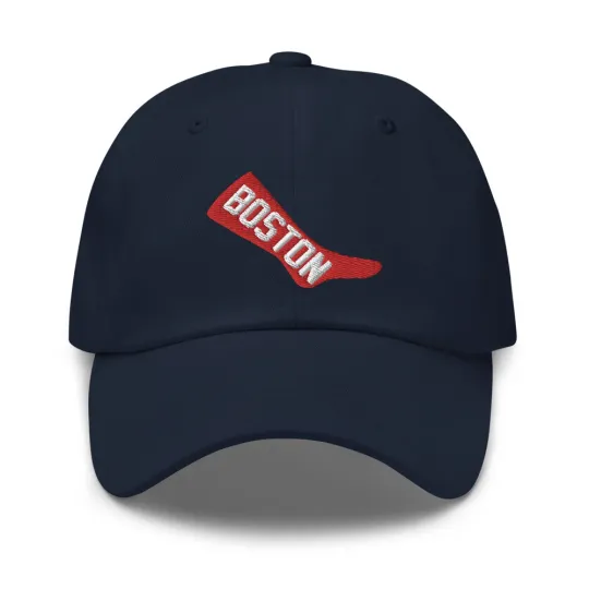 Boston Red Sox Embroidered Dad Cap Baseball Hat