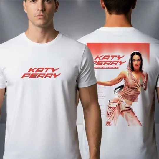 Discover Katy Perry 2026 Festivals Schedule Tour Dates Unisex T Shirt
