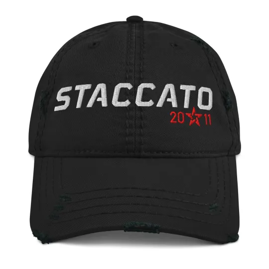 Staccato 2011 Firearms Embroidered Distressed Dad Hat