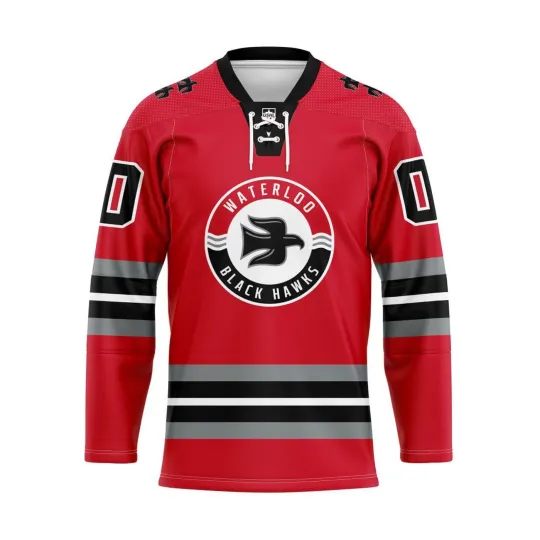 Discover Black Hawks Personalized 2025/26 Red Hockey Shirt Fan Gear