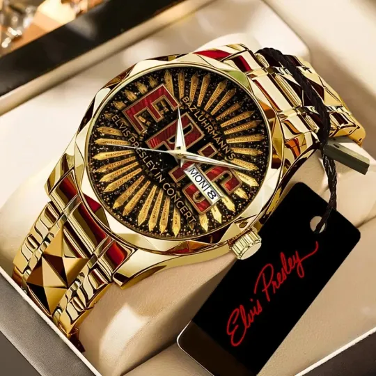 Discover Elvis Presley Alloy Luxury Quartz Watch