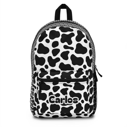 Discover cowprint backpack | ultralight backpack | personalized bag | toddler backpack | custom backpack back to school | monogram preschool backpack