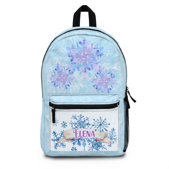 Mochila Elsa Backpack, Back to School, Pre-k Grad school, High school