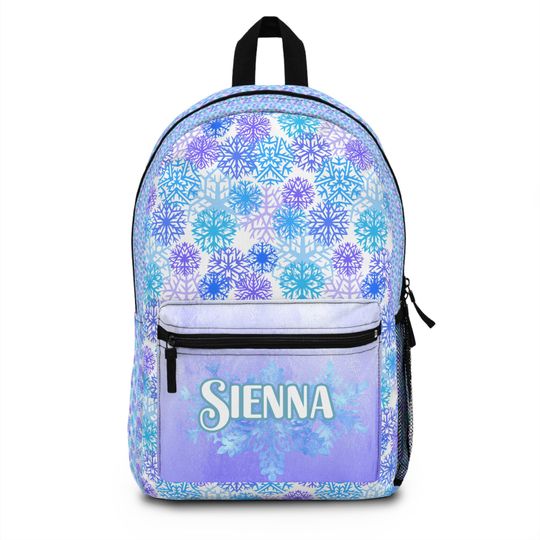 Discover Mochila Elsa, mochila con lazo, mochila con patrn, regreso a clases, preescolar, posgrado, escuela secundaria, mochila personalizada