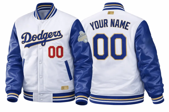 Discover Personalized Los Angeles Dodgerss 2026 Gold Collection Stadium Baseball Jacket