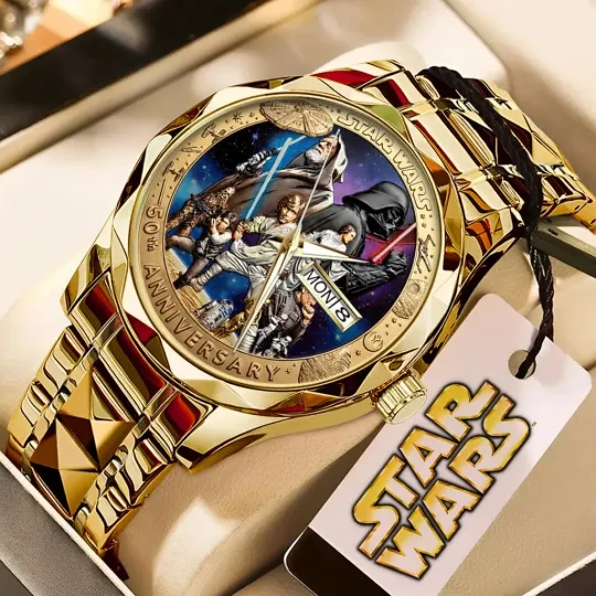 Discover Star Wars 50th Anniversary Alloy Luxury Quartz Watch