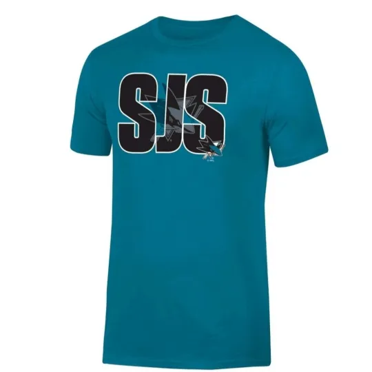 Discover NHL San Jose Sharks Men's Short Sleeve T-Shirt Teal
