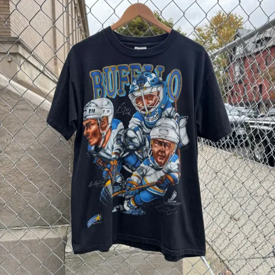 Vintage Buffalo Sabres Character T-Shirt Unisex