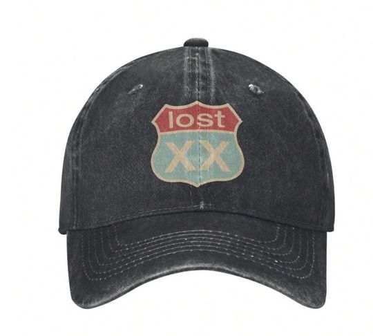 Discover MGK Lost Americana Rapper Baseball Denim Cap - 100% Cotton Denim Baseball Cap Hat, Women Men Baseball Cap, Adjustable Cap