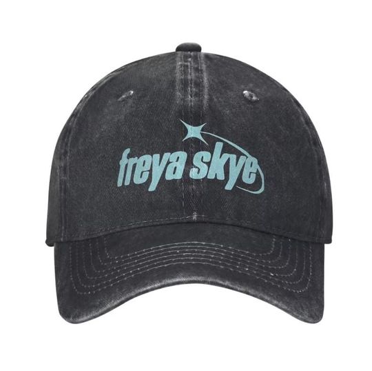 Discover Freyas Skyes Baseball Denim Cap - 100% Cotton Denim Baseball Cap Hat, Women Men Baseball Cap, Adjustable Cap