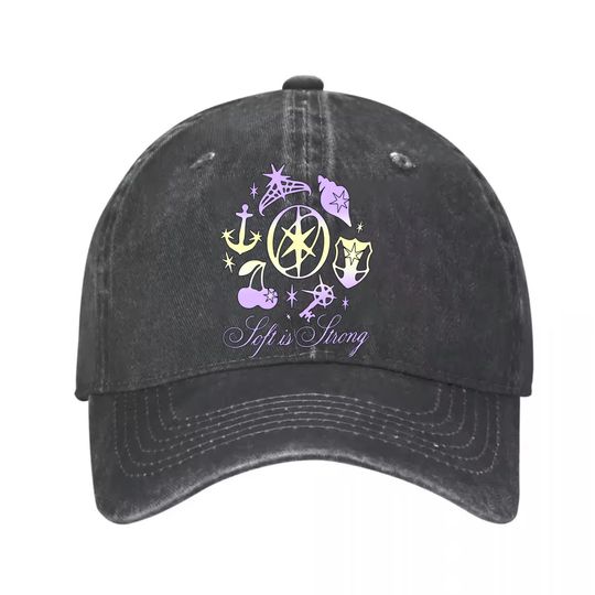 Discover KATEYE Band Baseball Denim Cap - 100% Cotton Denim Baseball Cap Hat, Women Men Baseball Cap, Adjustable Cap