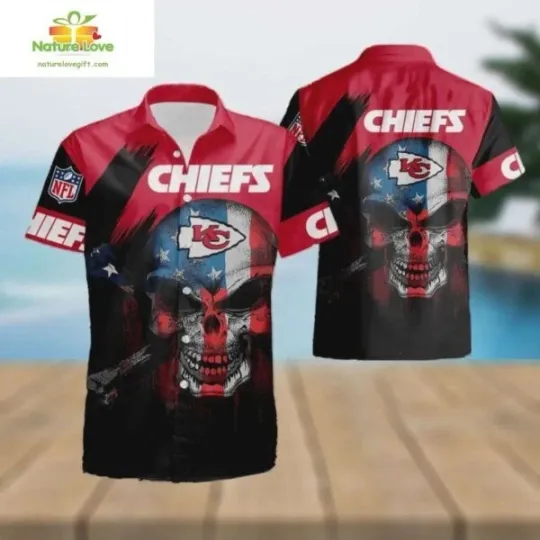 Discover Kansas City Football Team Chiefss Hawaiian Shirt for Team Spirit Football Fans