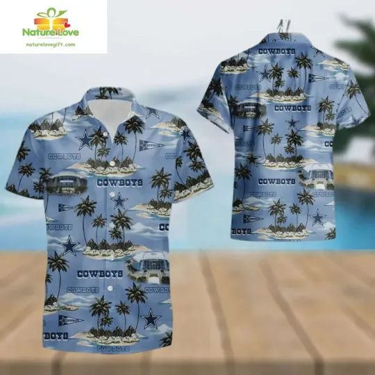 Discover Dallas Football Team Cowboyss Hawaiian Shirt Aloha Football Apparel