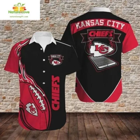 Discover Kansas City Football Team Chiefss Hawaiian Shirt Football Fan Gift