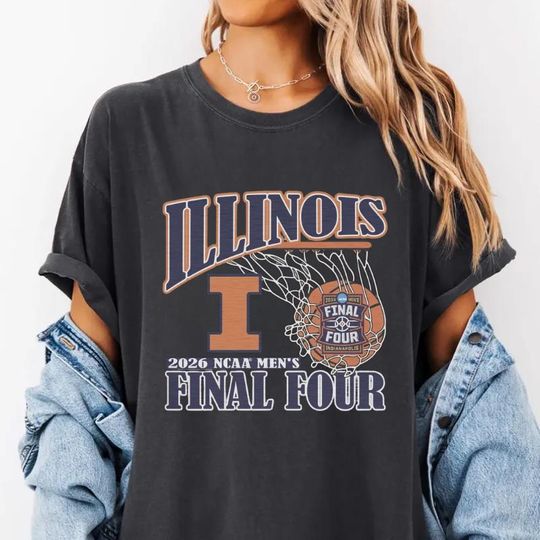 Discover Illinois Final Four 2026 Shirt  March Madness Tee, College Basketball Fan T-Shirt, Game Day Gift Unisex