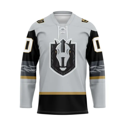 Discover Henderson Silver Knights Personalized 2025/26 Grey Hockey Shirt Fan Gear