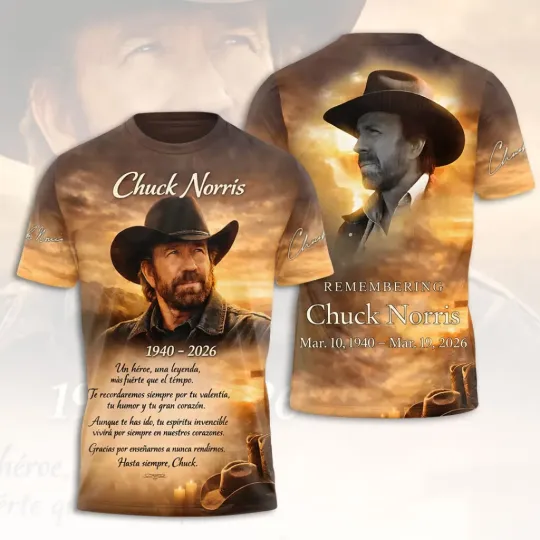 Discover Chuck Norris 3D Apparel Tshirt