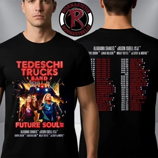 Discover Tedeschi Trucks Band Future Soul 2026 Tour T-Shirt, FAST SHIP