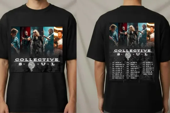 Discover Collective Soul 30Th Tour America 2026 Concert Classic T-Shirt