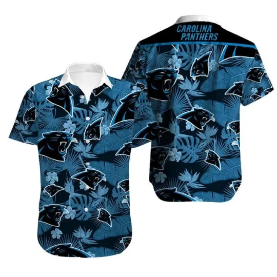 Discover Carolina Panthers Ocean Breeze Hawaiian Gift For Fans, Gift For Friends