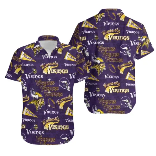 Discover Vikings Hawaiian shirt