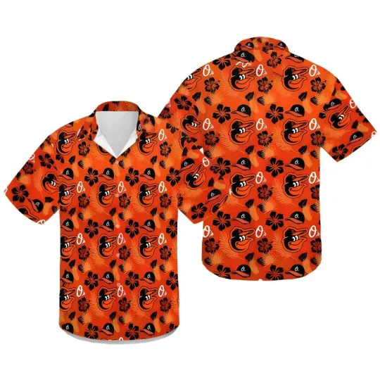 Discover Baltimore Baseball Hawaiian Shirt, Summer Tropical Hawaiian Shirt