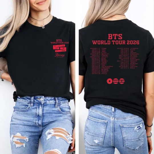 Discover BTS World Tour 2026 Shirt  Bangtan Boys Comeback 2026 Tee