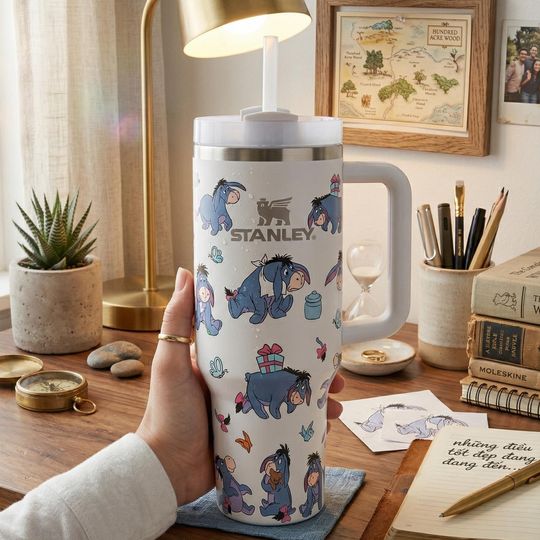 Discover Disney Eeyore Tumbler, We Are Never Too Old for Eeyore Tumbler 40oz, Winnie the Pooh Gift, Gift for Eeyore Lover, Insulated Drinkware