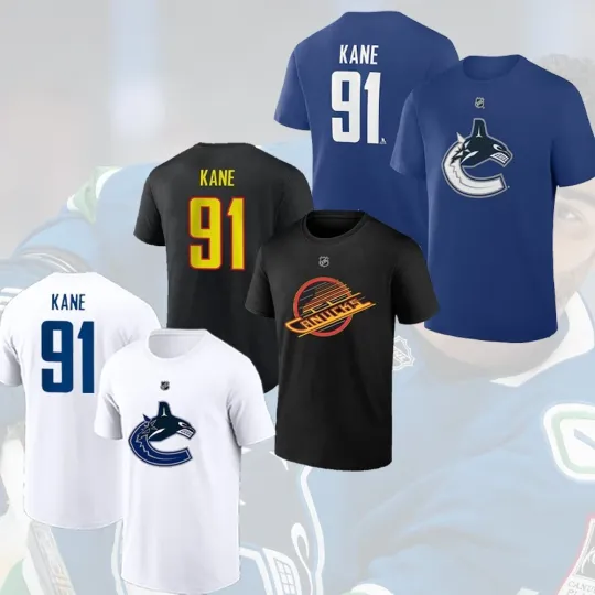 Discover Evander Kane #91 Vancouver Canucks 2026 Name and Number Gift For Fan