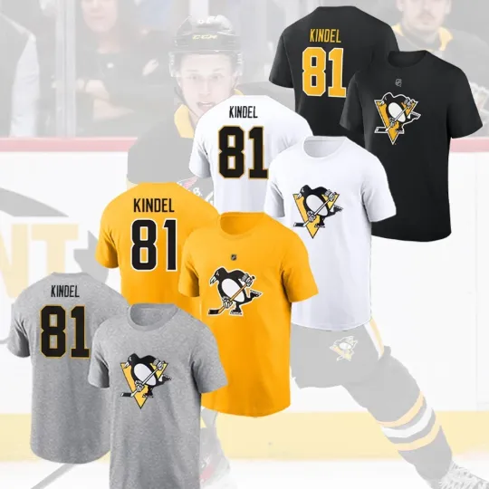Discover HOT! Ben Kindel #81 Pittsburgh Penguins Name and Number Gift For Fan
