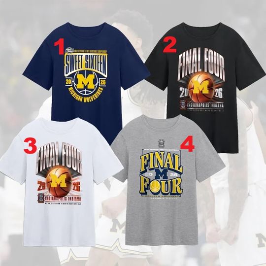Michigan Wolverines 2026 Basketball Tournament March Madness Final Four