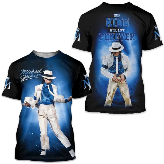 Michael Jackson 3D Unisex T-shirt, gift for fans