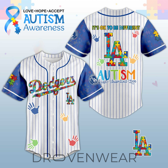 Discover Los Angeles Dodgers Autism Awareness 2026 Limited Editions