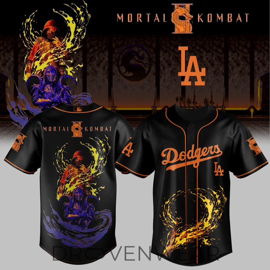 Discover Los Angeles Dodgers x Mortal Kombat II 2026 Limited Edition Jersey