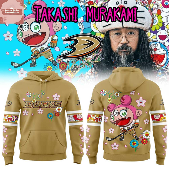Anaheim Ducks x Takashi Murakami 2026 Hoodie