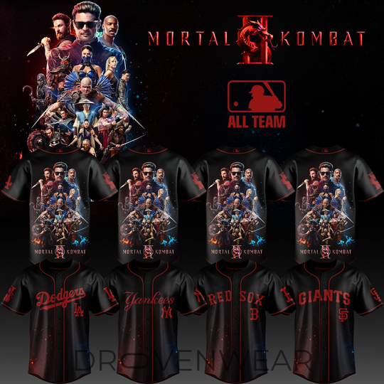 All Team x Mortal Kombat II 2026 Limited Edition Personalized Team Jersey
